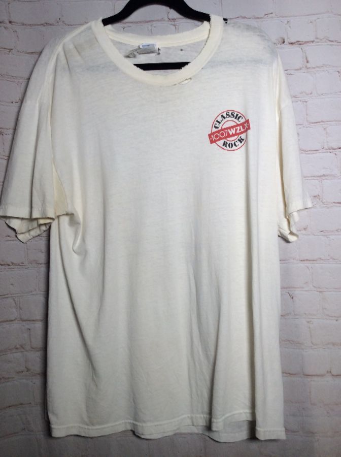 2004 Boston Classic Rock Summer Concert Tour T-shirt By 100.7 Wzlx ...