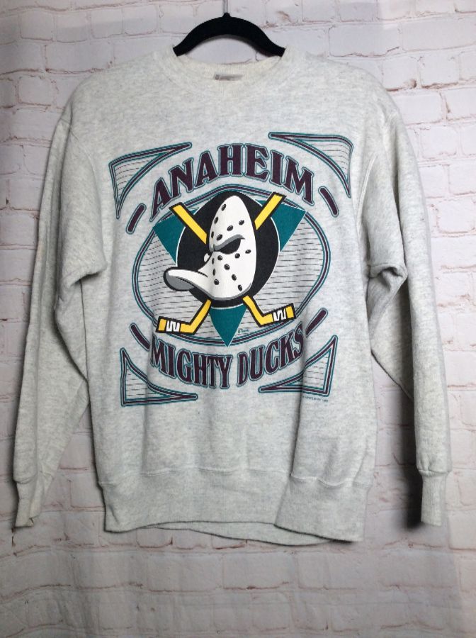 Vintage Mighty Ducks of Anaheim Sweatshirt Crewneck Size Large 