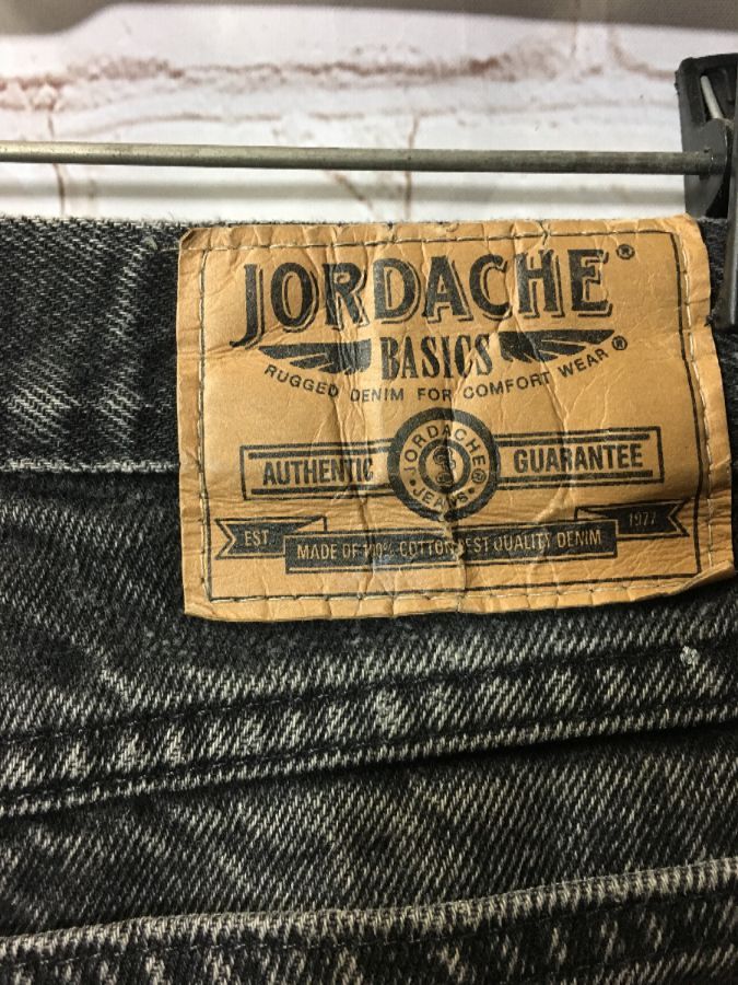 Jordache Basics Denim Jeans Acid Washed & Faded | Boardwalk Vintage
