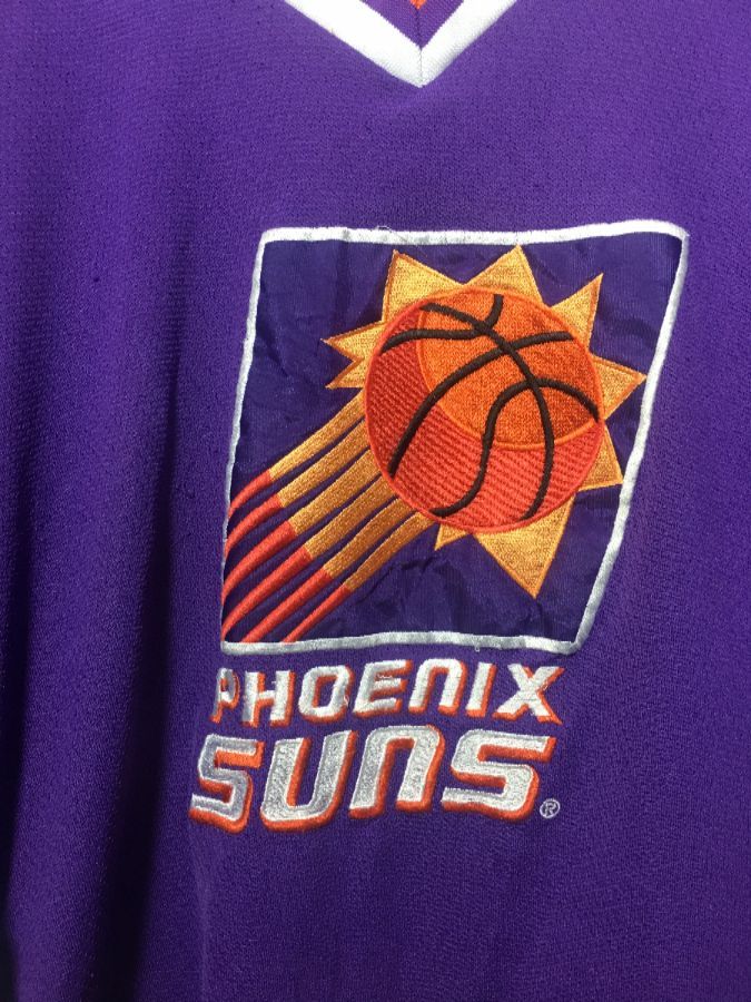 Nba Phoenix Suns Hockey Jersey With Chest And Shoulder Embroidery