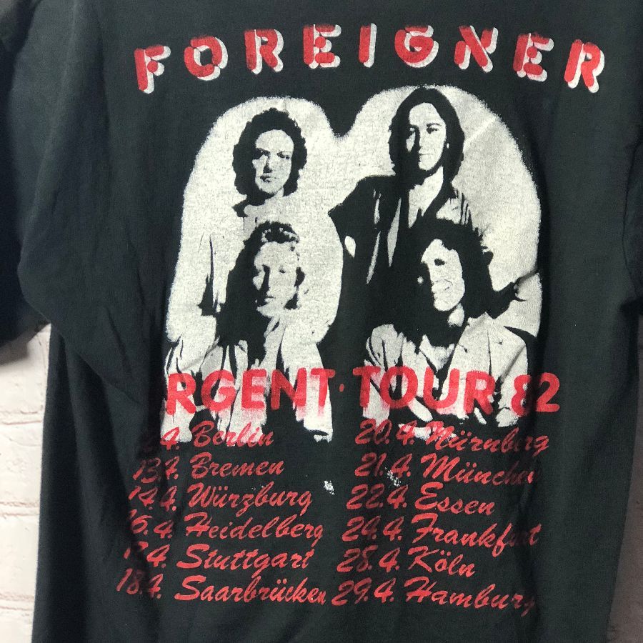 foreigner 1982 tour dates