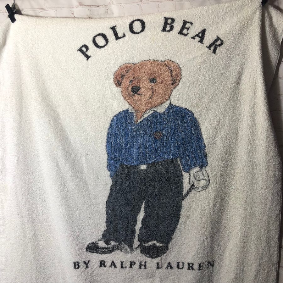 ralph lauren bear towel