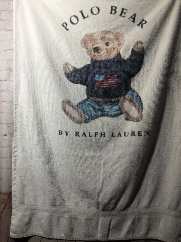 ralph lauren teddy towel