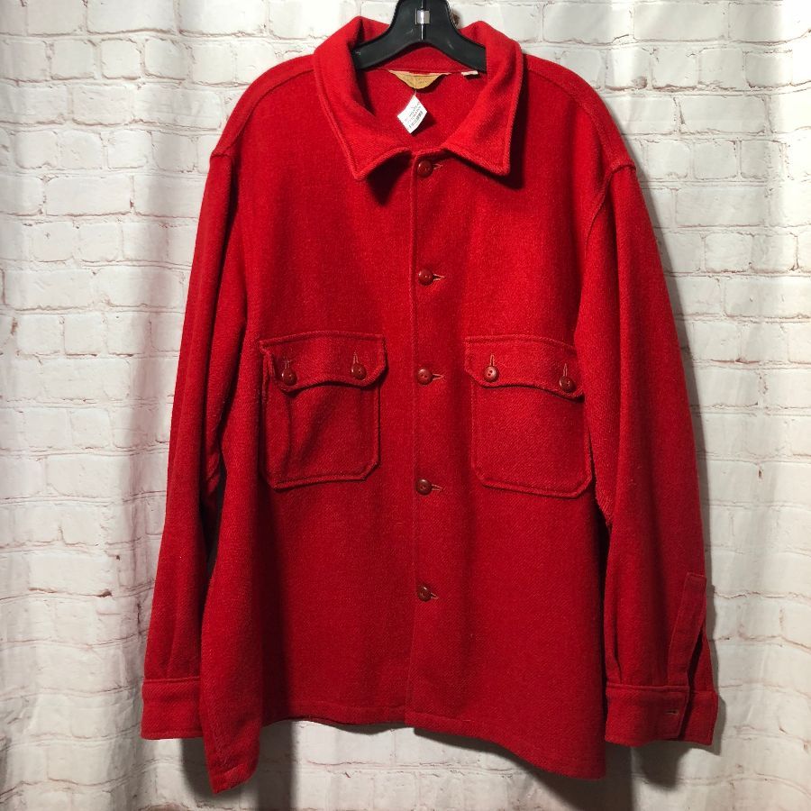 Official Wool Jacket W/ 2 Pockets & Boy Scout Patches | Boardwalk Vintage