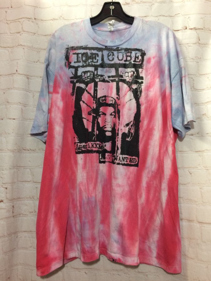 Ice Cube Amerikkkas Most Wanted Tie-dyed T-shirt | Boardwalk Vintage