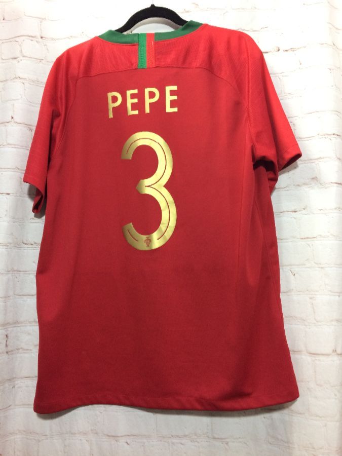 Pepe Portugal home jersey