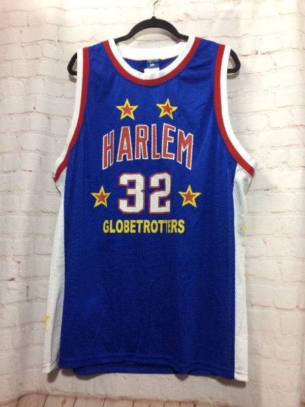 Harlem Globetrotters #32 Basketball Jersey | Boardwalk Vintage