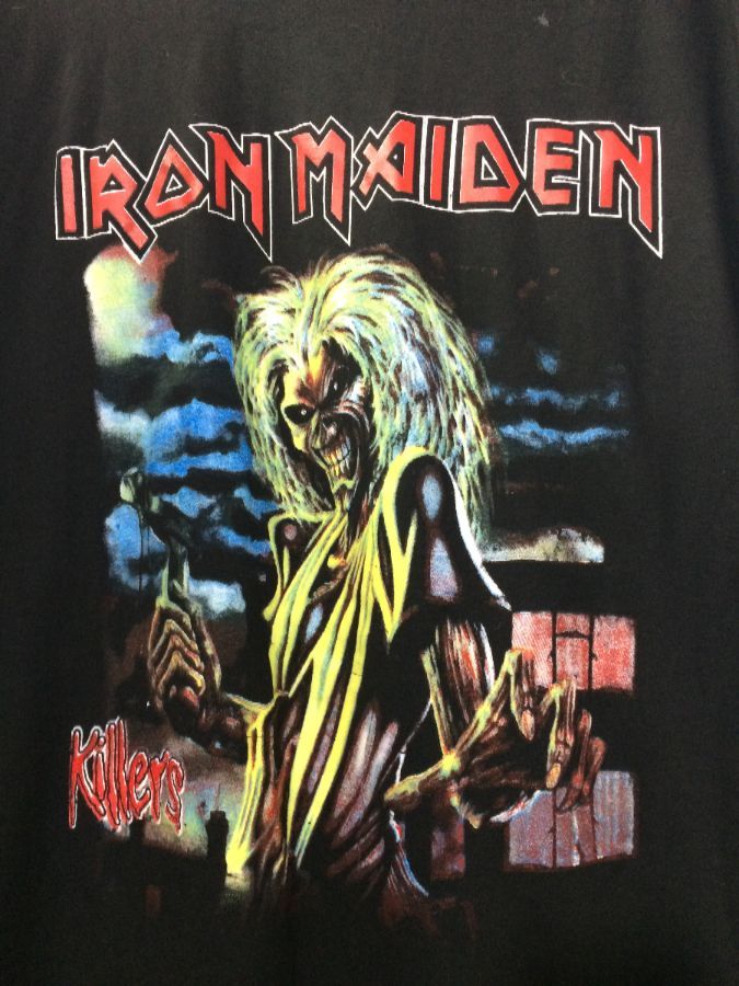 T-shirt W/ Iron Maiden – Killers Graphic | Boardwalk Vintage