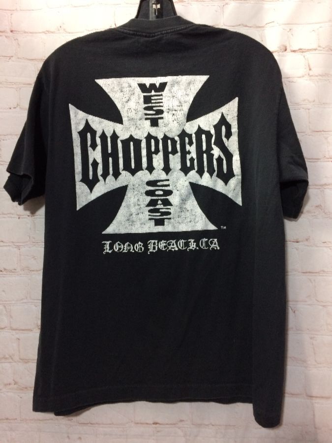 T-shirt West Coast Choppers W/ Front & Back Prints Made In Usa Single ...