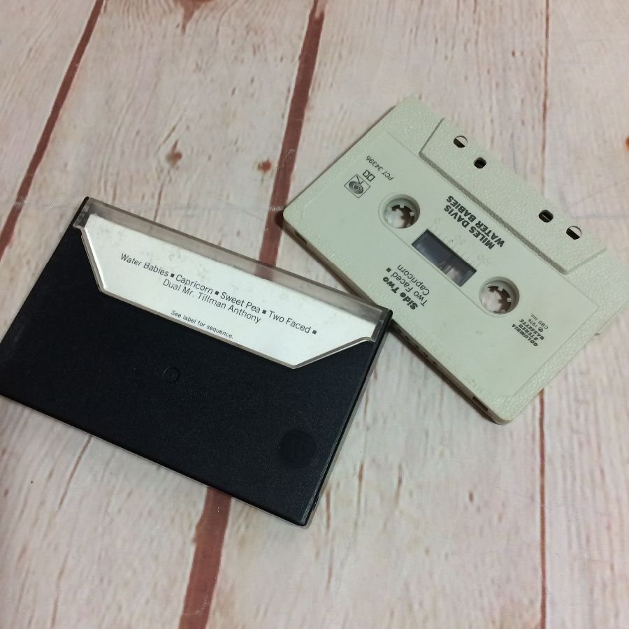 Cassette Tape – Miles Davis – Water Babies | Boardwalk Vintage