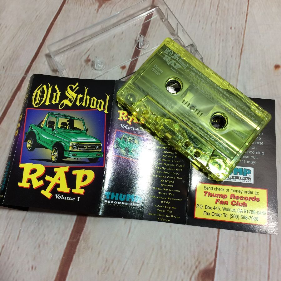 Old School Rap Volume 3 - buy now from Thump Records