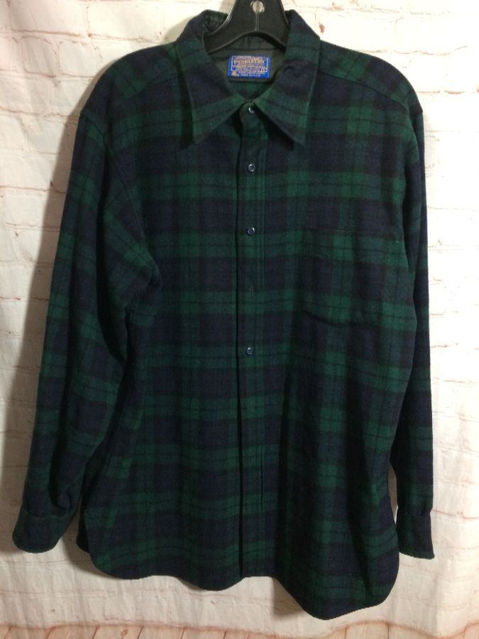 Wool Pendleton Classic Flannel Shirt | Boardwalk Vintage