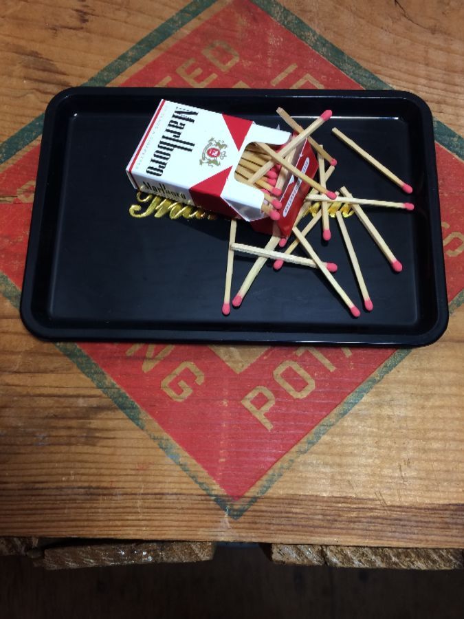 Vintage Marlboro Red - Matches In A Box With Qty. 50 Matches