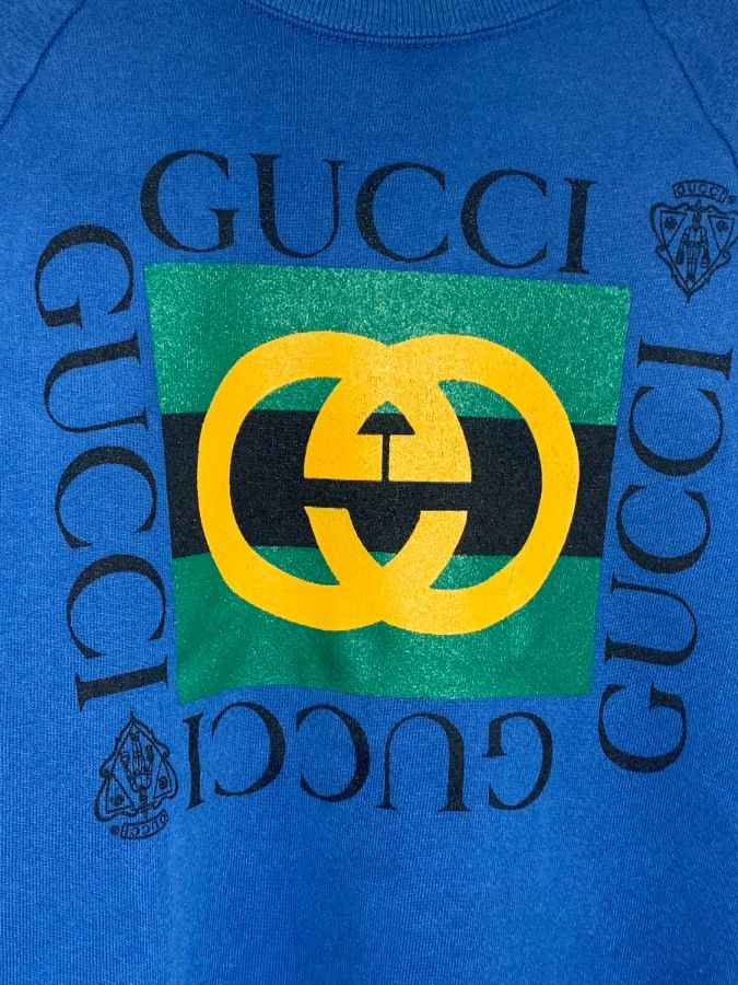 Vintage Gucci Bootleg Crewneck — Too Hot Vintage