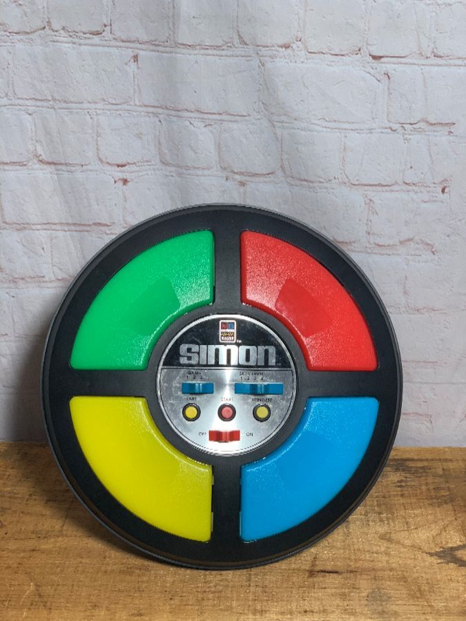 Retro 80s Simon Says Game Pin for Sale by McPod