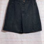 VINTAGE LEE ELASTIC WAIST DENIM SHORTS