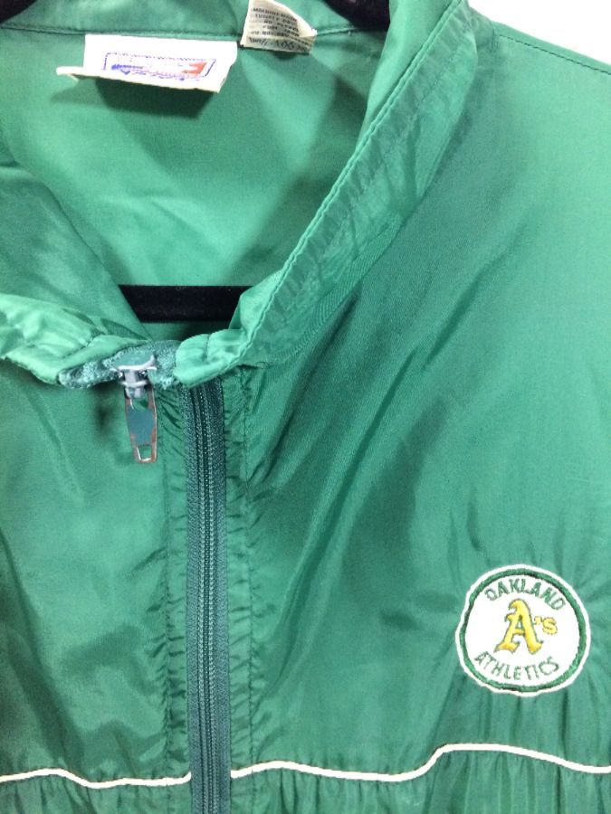 Oakland Athletics Men's Swing Route Windbreaker Jacket 22 / 5XL