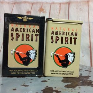 Photo detail:VINTAGE AMERICAN SPIRIT CIGARETTE TIN