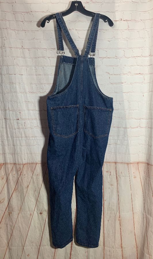 1990’s Denim Bib Overalls W/ Pockets Super Retro | Boardwalk Vintage