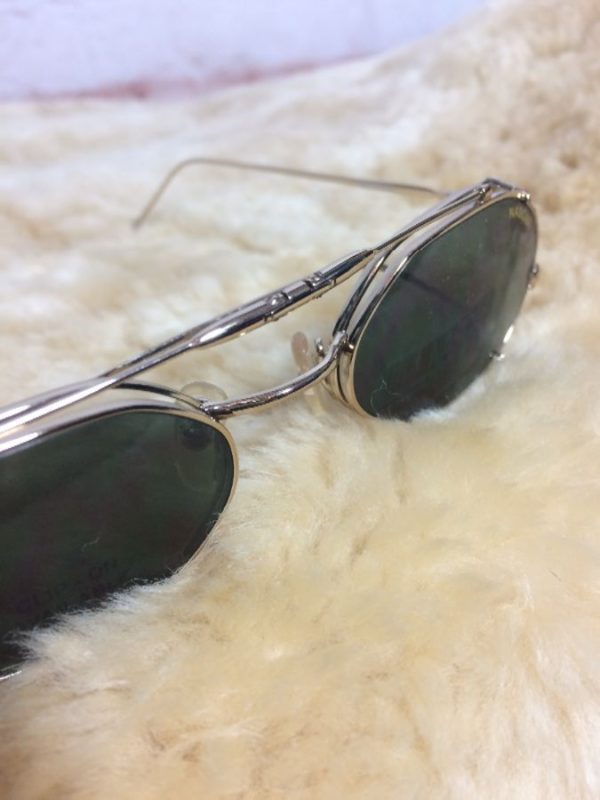 Glasses Frames With Sunglasses Attachment Boardwalk Vintage