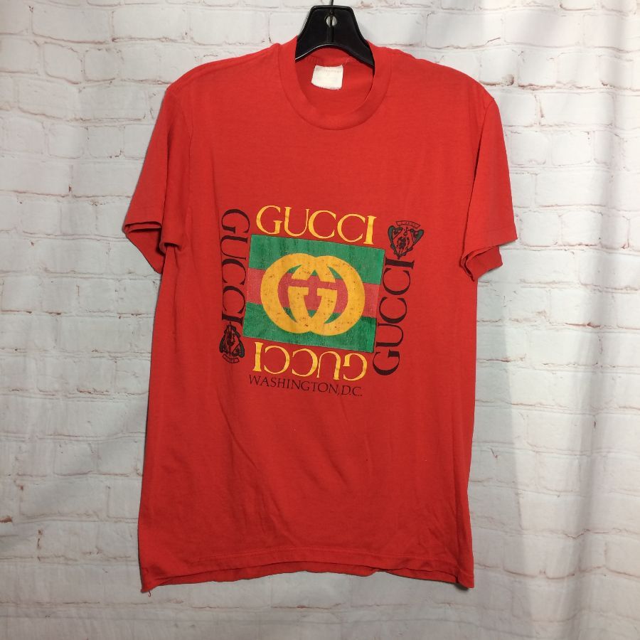 vintage gucci bootleg t shirt