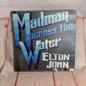 Photo detail:*AS-IS* MADE IN ENGLAND - ELTON JOHN – MADMAN ACROSS THE WATER VINYL LP