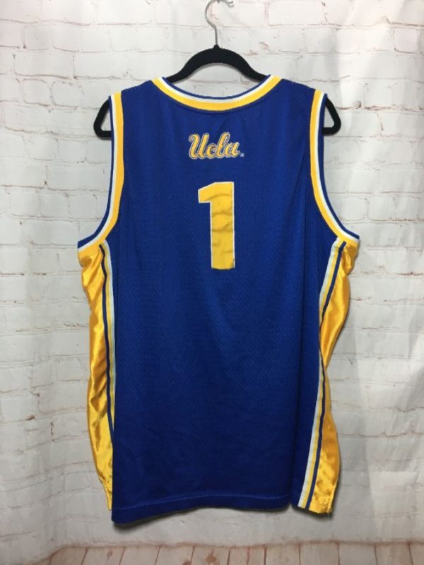 Ucla Basketball Jersey 1 W/ Vertical Side Stripes Boardwalk Vintage