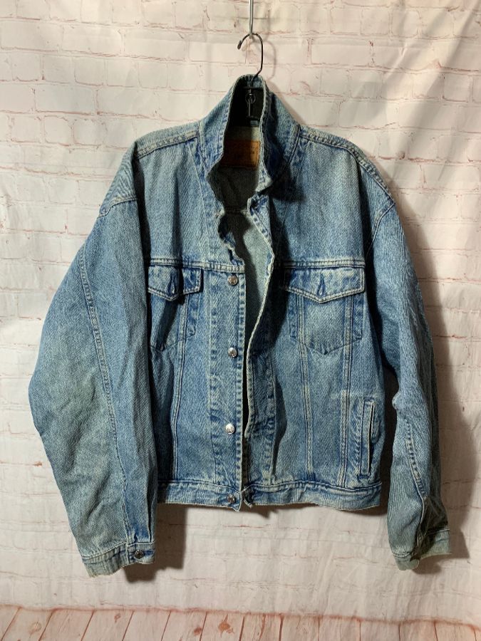 1990’s Vintage Denim Jacket Soft & Perfectly Worn | Boardwalk Vintage