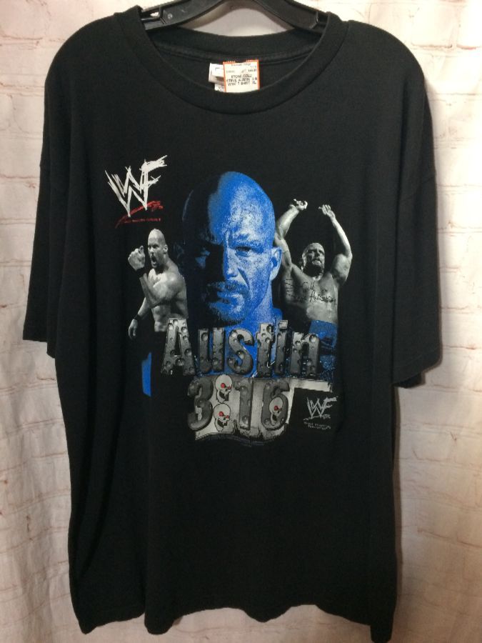 WWE Stone Cold Steve Austin 3:16 Logo Classic Shirt - Teeducks