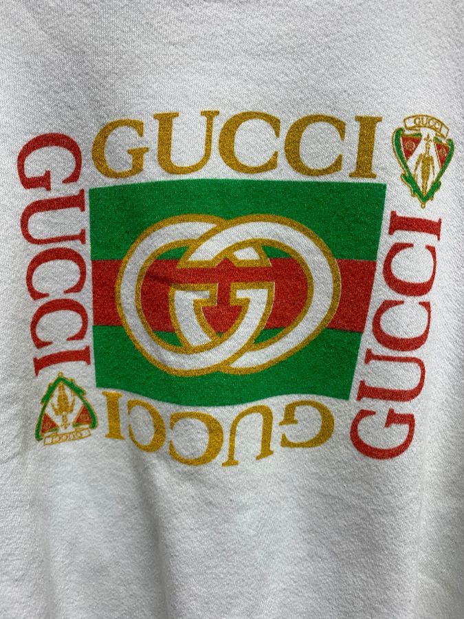 1980s Original Gucci Bootleg Pullover Sweatshirt As-is | Boardwalk Vintage