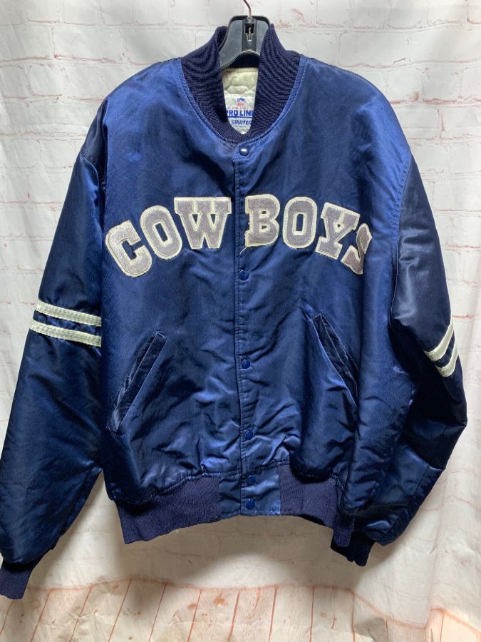 Vintage Starter Dallas Cowboys Track Jacket XXL