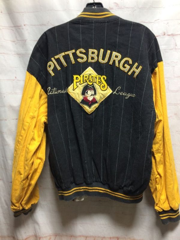 1991 Reversible Pittsburgh Pirates Cooperstown Collection Jacket ...