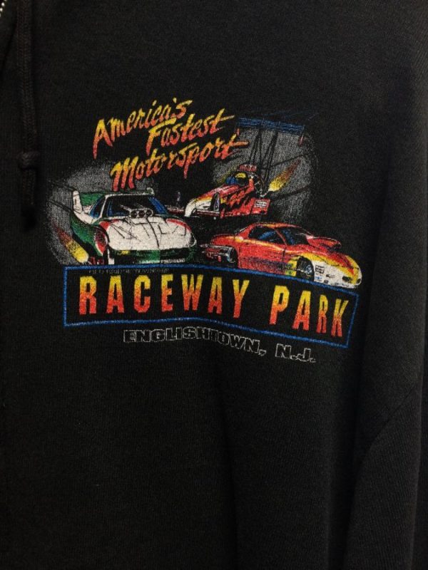 1996 Nascar – Raceway Park Englishtown N.j. Zip-up Hoodie | Boardwalk ...