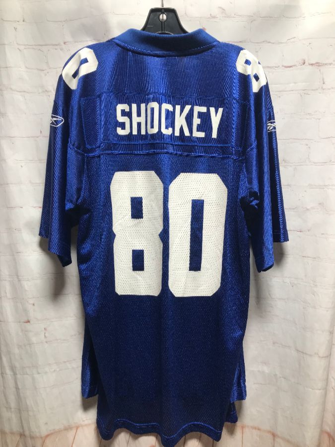 New York Giants Shockey #80 Football Jersey