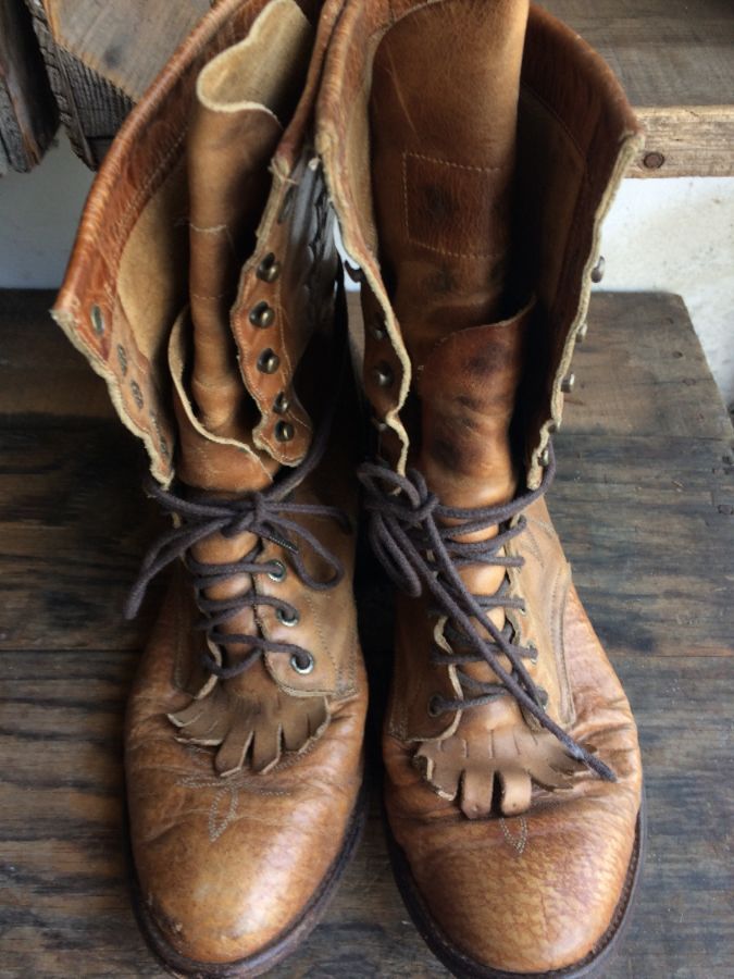 tony lama fringe boots
