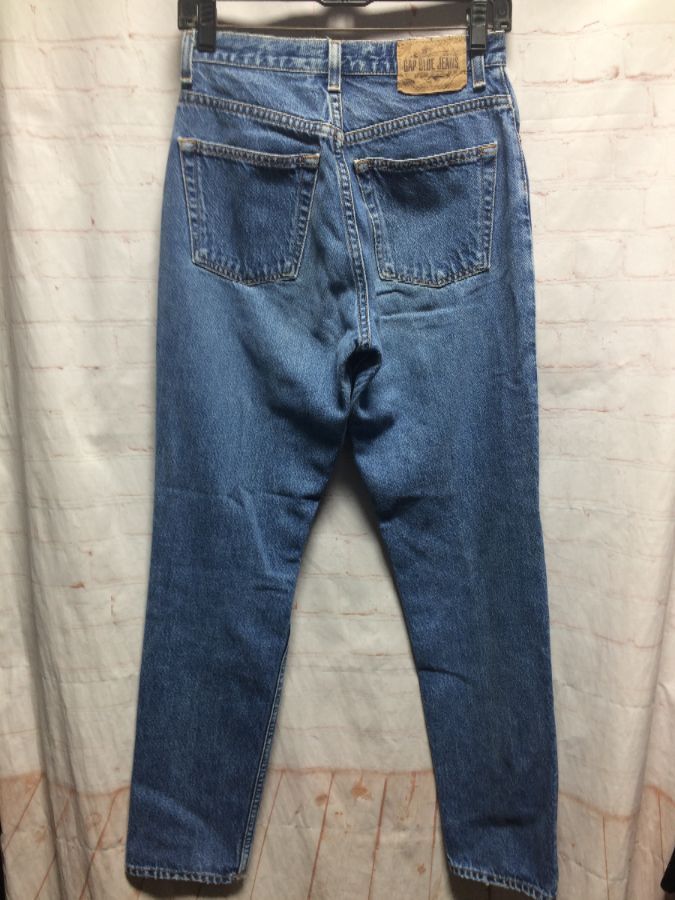 Classic High Waisted Gap Denim Jeans Soft Tapered Leg | Boardwalk Vintage