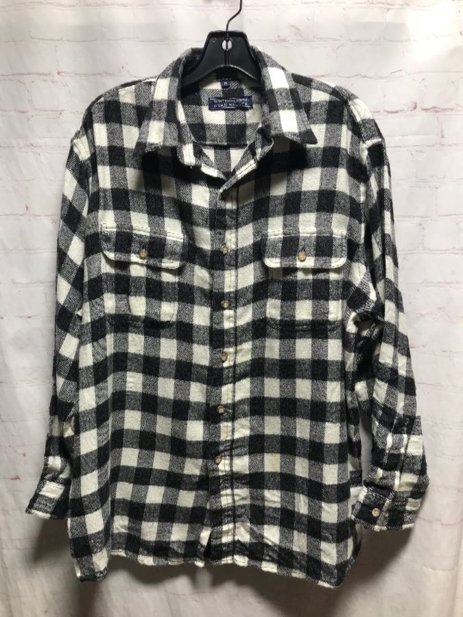 Classic Vintage Buffalo Check Flannel Shirt W/ Rare Colorway ...