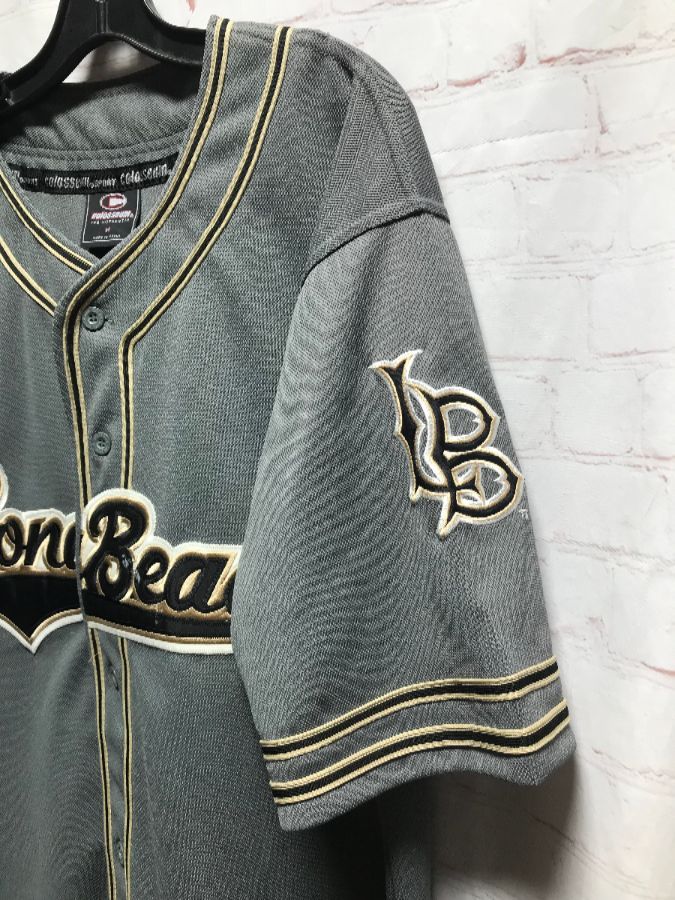 1990'S APPLIQUE/EMBROIDERED LONG BEACH BASEBALL JERSEY 