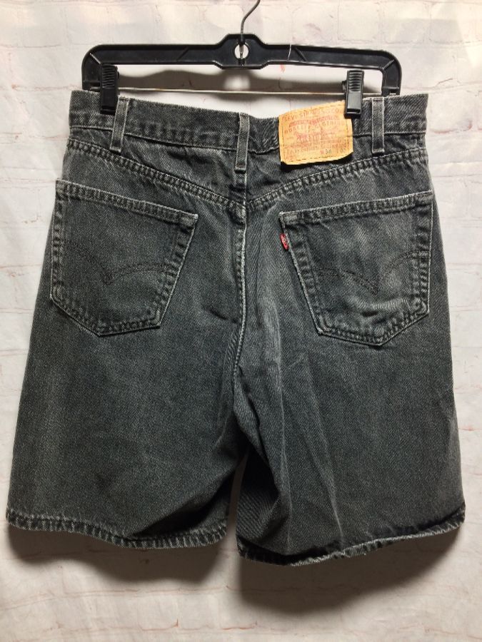 Levis 550 Relaxed-fit Shorts Longer-cut & Hemmed | Boardwalk Vintage