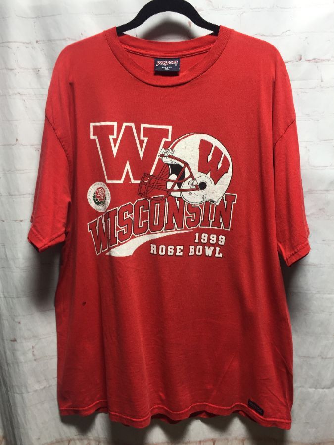 Ncaa Wisconsin Badgers 1988 Rose Bowl T-shirt | Boardwalk Vintage