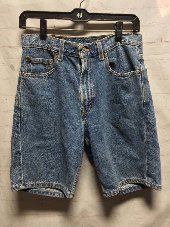 Size 30 Classic Levis 505 Denim Shorts Longer Cut | Boardwalk Vintage