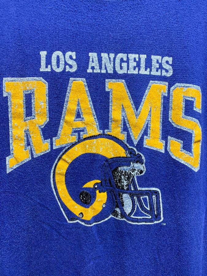 T-shirt Los Angeles Rams 50/50 W/ Helmet Graphic