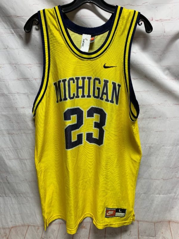 Nike Michigan Wolverines Fab 5 #23 Ncaa Basketball Jersey | Boardwalk ...