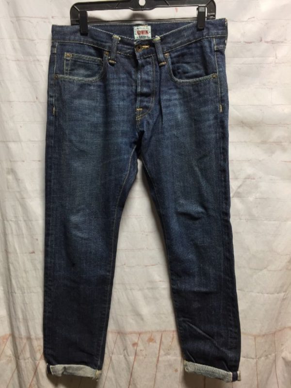 DARK SELVEDGE JAPANESE DENIM JEANS SLIGHT FADE FADE » Boardwalk Vintage