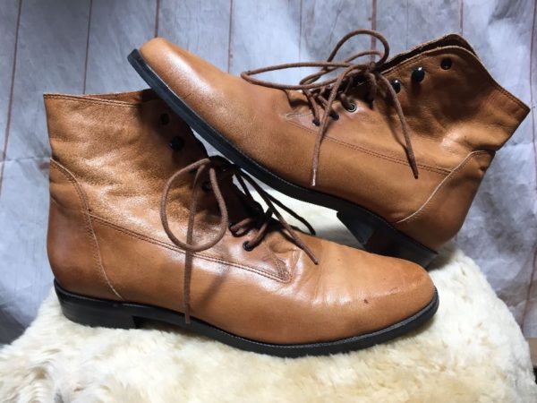 vintage nine west lace up boots
