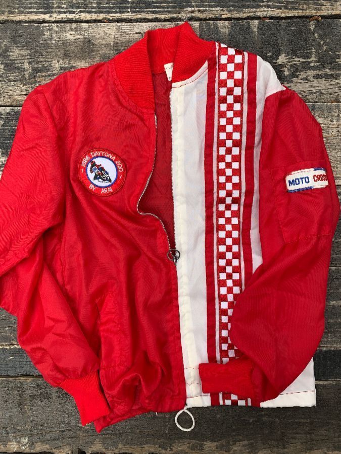 1986 Daytona 200 Motocross Super Lightweight Jacket | Boardwalk Vintage