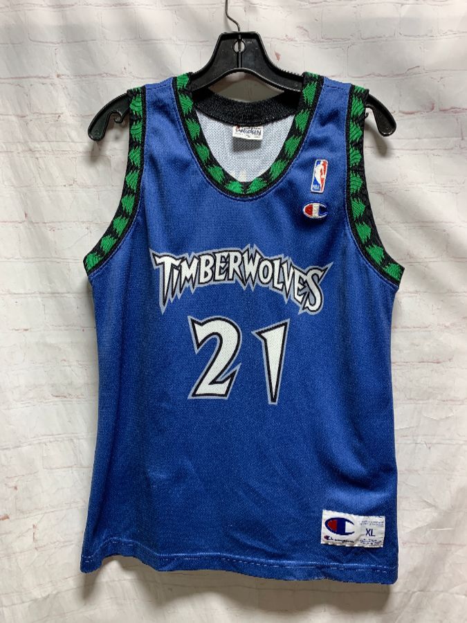 timberwolves jersey 21