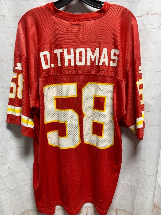 Nfl Kansas City Chiefs Football Jersey #58 D. Thomas