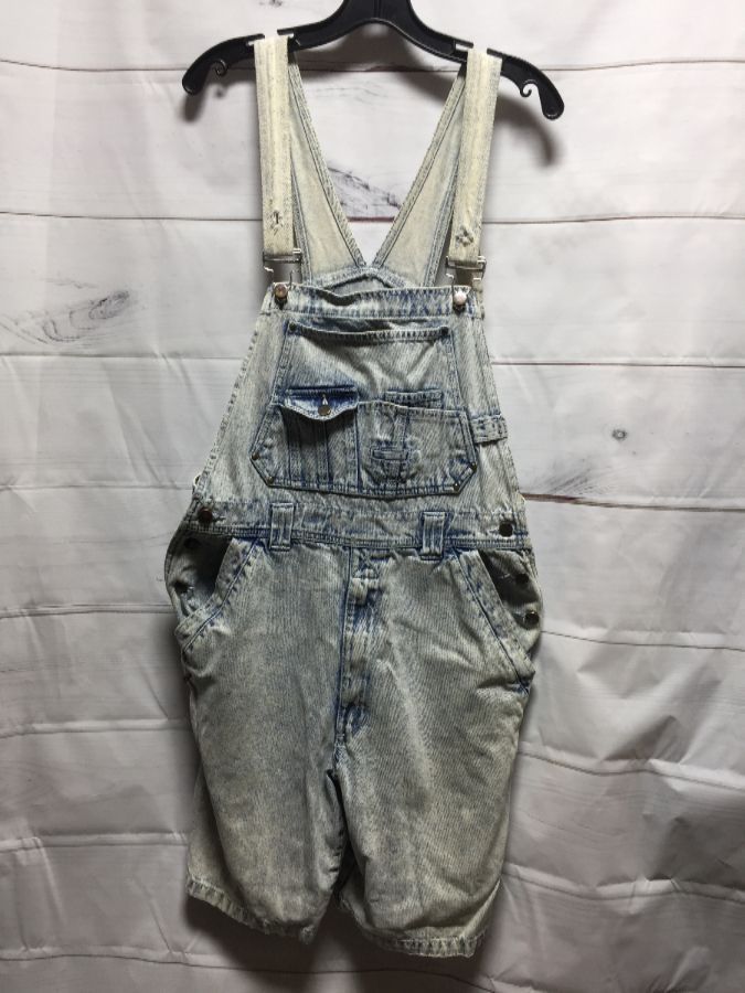cotton overall shorts