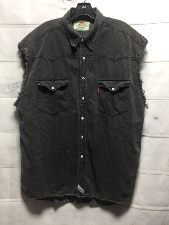 cut off cowboy shirt